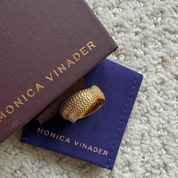 MONICA VINADER Jewelry - Monica Vinader Heirloom Woven Crossover Ring